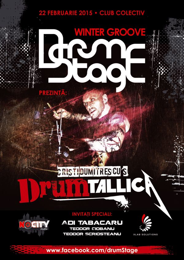 Cristi Dumitrescu la DrumStage WinterGroove!
